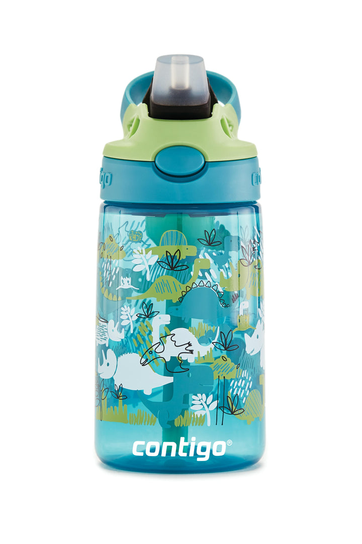 Kids Straw Water Bottle with AUTOSPOUT® Lid, 14oz F6
